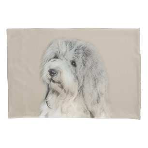 Havanese (Gold Sable) Painting - Original Dog Art Pillowcase