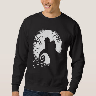 Havanese Halloween Under The Moonlight Spooky Dog Sweatshirt