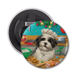 Havanese Holiday Baking: Festive Christmas Bottle Opener
