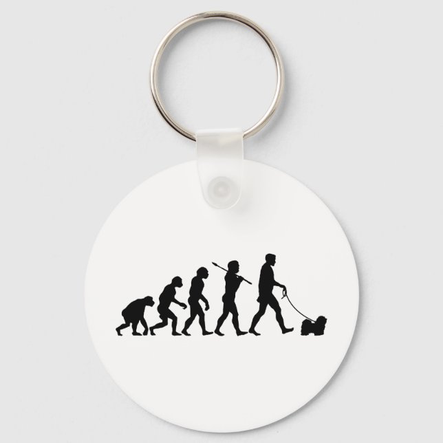 Havanese Key Ring (Front)