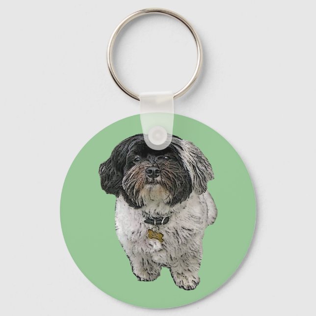 Havanese Keychain (Front)