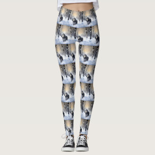 Havanese Let It Snow Christmas Leggings