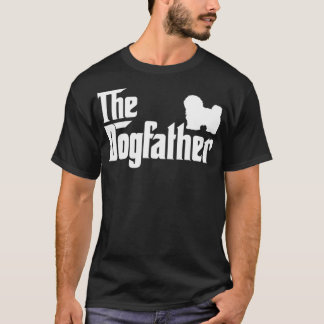 Havanese Lover Gift DogFather  T-Shirt