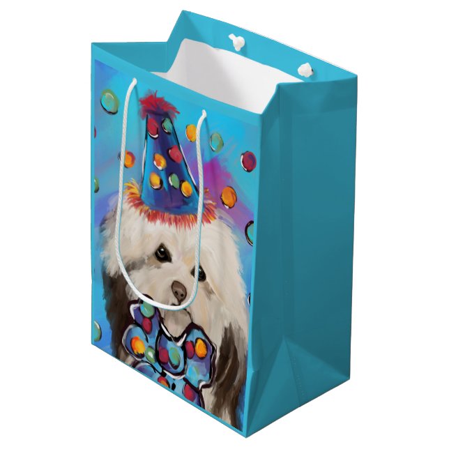 HAVANESE     MEDIUM GIFT BAG (Front Angled)