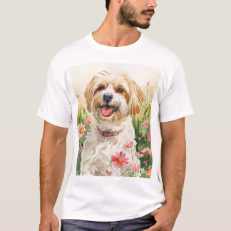 Havanese Men’s T-Shirt – Watercolor Dog Tee