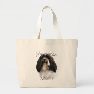 Havanese Mum 2 Large Tote Bag