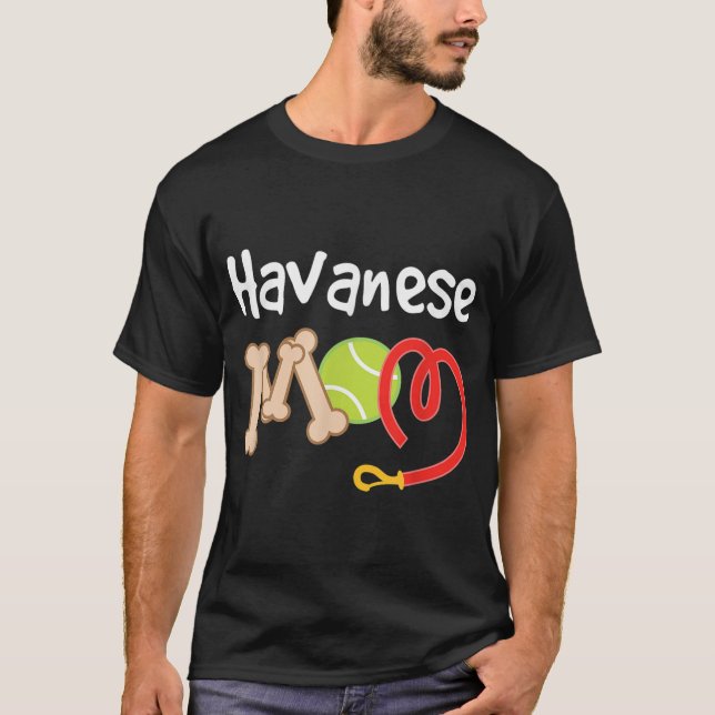 Havanese Mum Cute Dog Gift T-Shirt (Front)