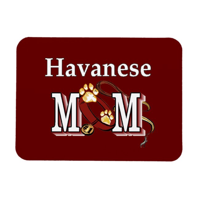 Havanese Mum Magnet (Horizontal)