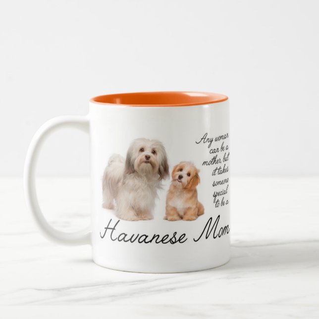 Havanese Mum Mug (Left)