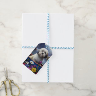 Havanese on a Paddle: A Scenic Adventure Gift Tags