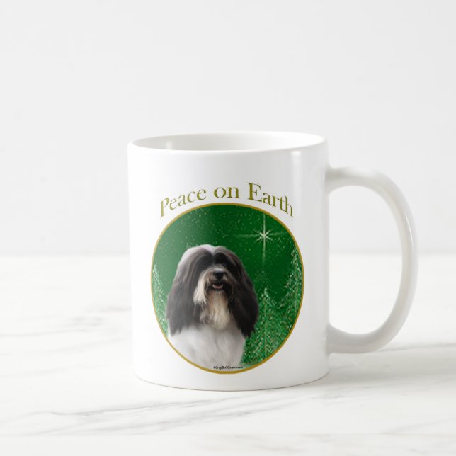 Havanese Peace Coffee Mug (Right)