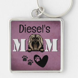 Havanese Personalised Peeking Keychain