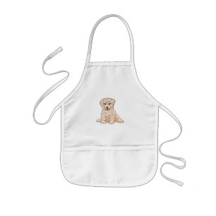 Havanese Puppy Cute Dog of Cuba Design Kids Apron