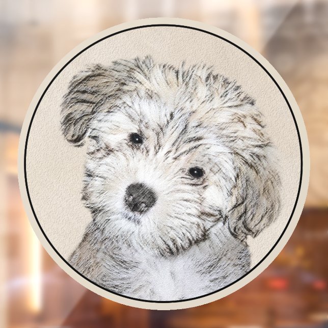 Havanese Puppy Painting - Cute Original Dog Art (Sheet 2)