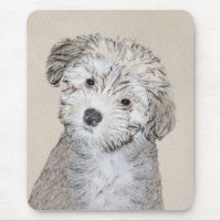 Havanese Puppy Painting - Cute Original Dog Art
