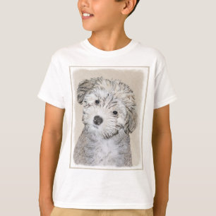Havanese Puppy Painting - Cute Original Dog Art T-Shirt