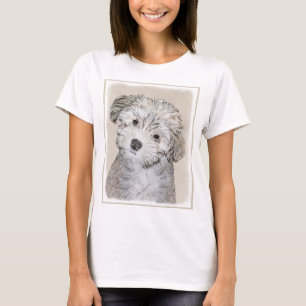 Havanese Puppy Painting - Cute Original Dog Art T-Shirt