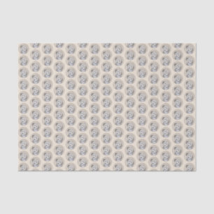 Havanese Puppy Painting - Cute Original Dog Art Tissue Paper