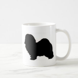 havanese silhouette coffee mug