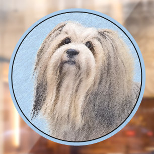 Havanese (Silver) Painting - Cute Original Dog Art
