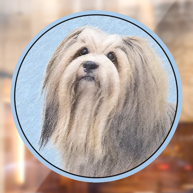 Havanese (Silver) Painting - Cute Original Dog Art (Sheet 2)