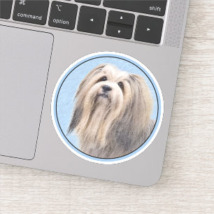 Havanese (Silver) Painting - Cute Original Dog Art