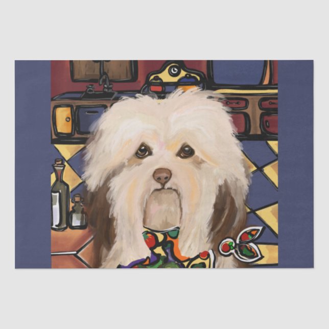 HAVANESE      TISSUE PAPER (Front)