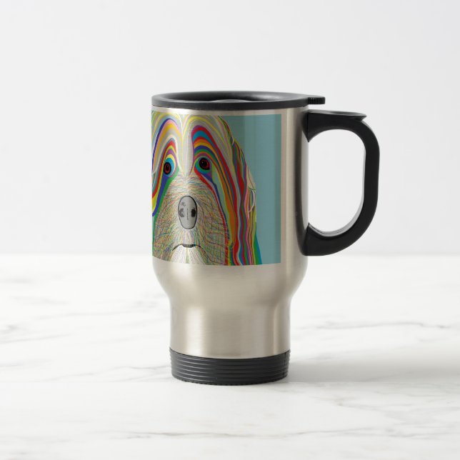 Havanese Travel Mug (Right)
