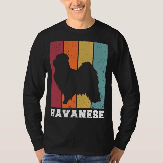 Havanese Vintage  2 T-Shirt (Front)