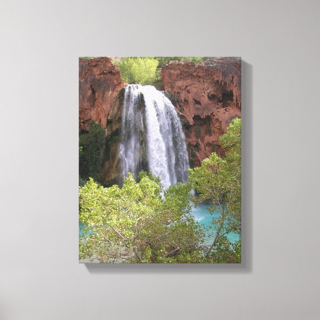 Havasu Falls Canvas Print (Front)