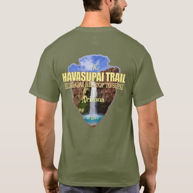 Havasupai Trail (arrowhead) T-Shirt (Back)