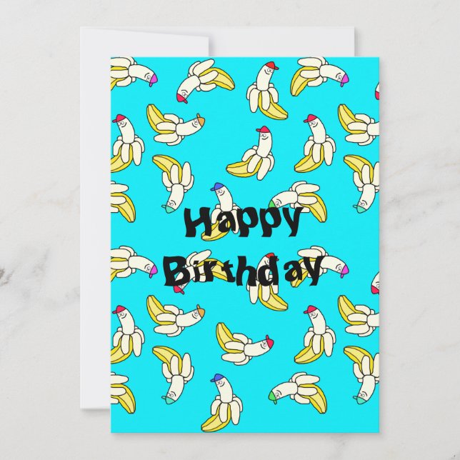 Have A Banana Birthday Card (Front)