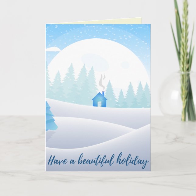Have A Beautiful Holiday Card (Front)