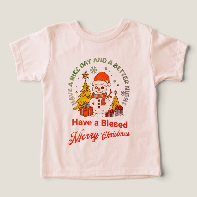 Have a Blessed Merry Christmas & a Happy New Year (Design Front)