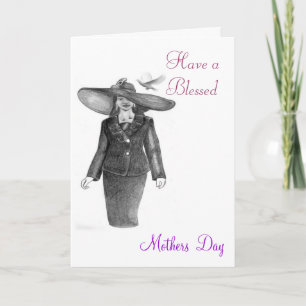 Have A Blessed Mother's Day. Thank You Card