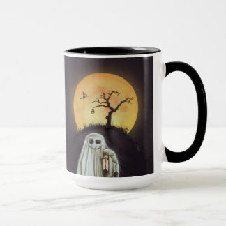 Have a Boo-Tiful Day! Black Handle Mug