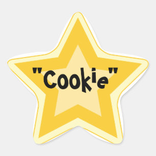 Have a Cookie - Sarcastic Gold Star Awards Sticker