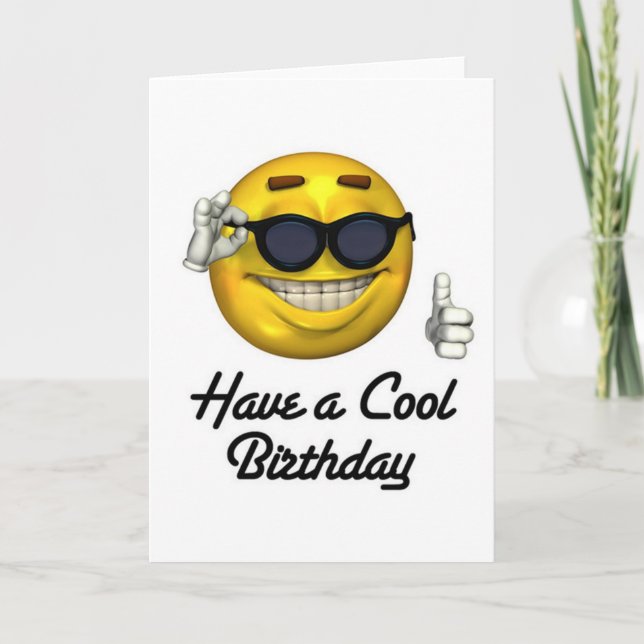 Have a cool birthday card (Front)