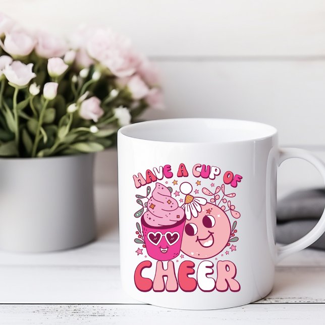 Have a cup of cheer: Christmas Drinking Coffee Mug (Creator Uploaded)