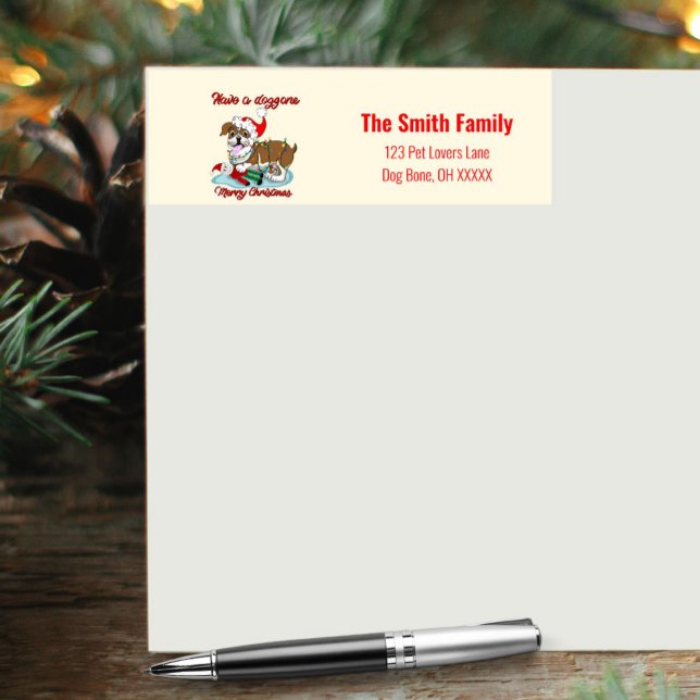 Have A Doggone Merry Christmas English Bulldog (Creator Uploaded)