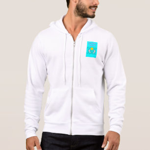 Have A Dolphins Terrific Day Men's Zip Hoodie