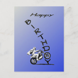 HAVE A EVEL BIRTHDAY. POSTCARD