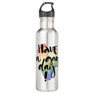Have A Gay Day 710 Ml Water Bottle