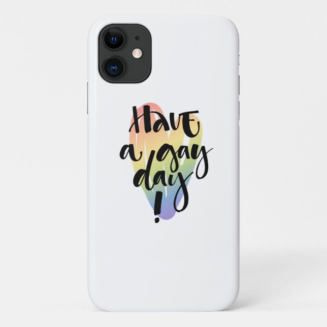 Have A Gay Day Case-Mate iPhone Case (Back)