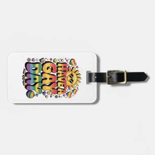 Have a Gay Day LGBT Pride Month Luggage Tag