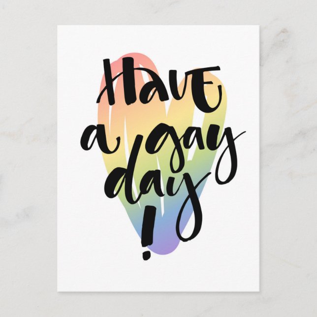 Have A Gay Day Postcard (Front)