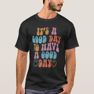 Have A Good Day Retro Smile Face Happy Face Preppy T-Shirt