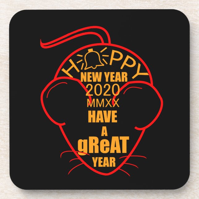 Have a gReAT Year 2020 Coaster (Front)