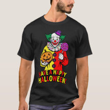 Have a Happy Halloween Friendly Clown Design
