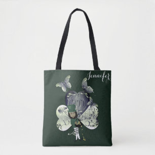 "Have a Happy St. Patrick's Day" Leprechaun Tote Bag